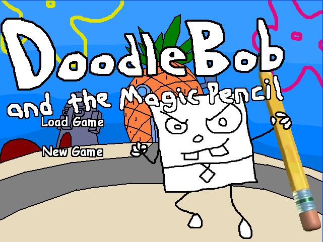 spongebob doodlebob and the magic pencil