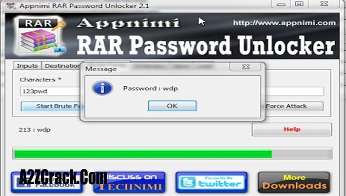 crack a rar password